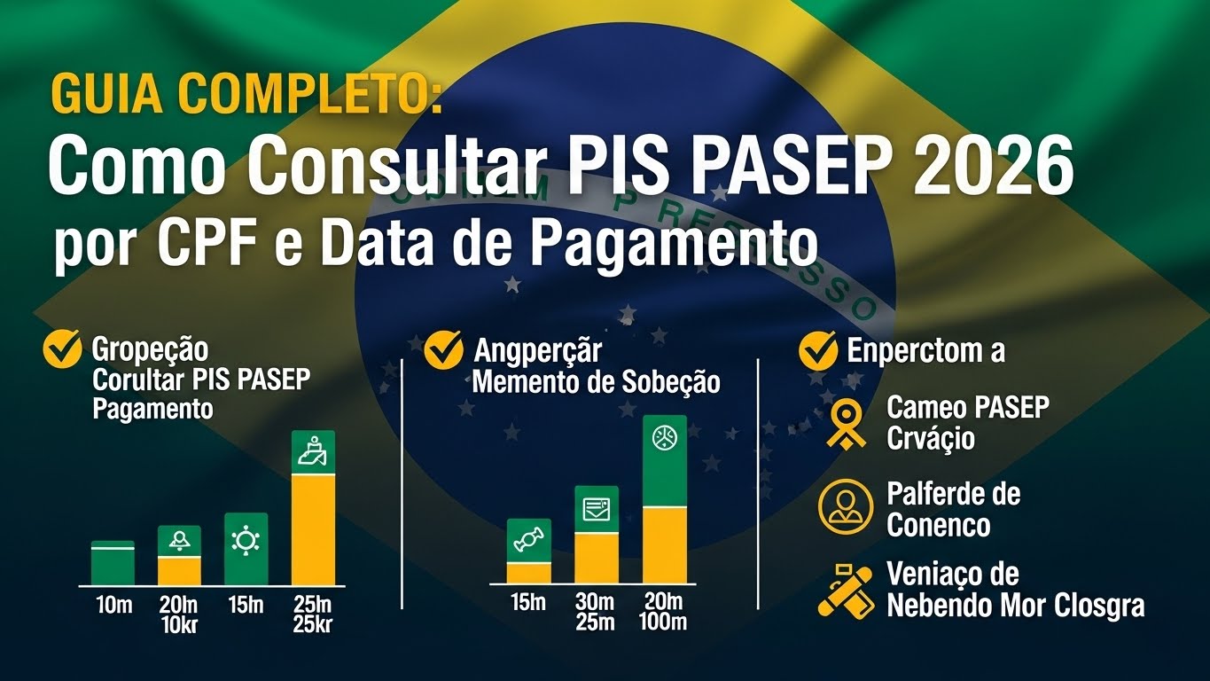 Guia Completo: Como Consultar o PIS PASEP 2026 pelo CPF e Data de Pagamento