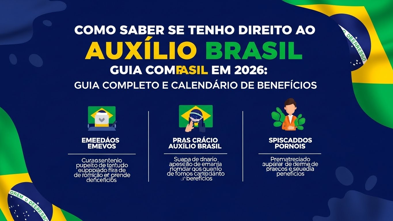 Como Saber se Tenho Direito ao Auxílio Brasil em 2026: Guia Completo e Calendário de Benefícios