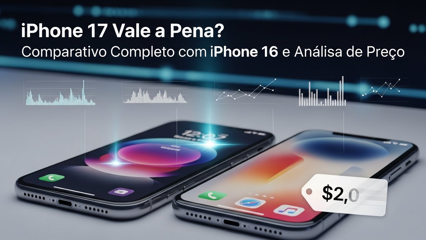 iPhone 17 Vale a Pena? Comparação Completa com o iPhone 16 e Análise de Preço