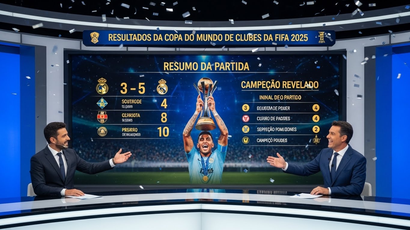 Resultados do Mundial de Clubes 2025: Resumo dos Jogos e o Campeão Revelado