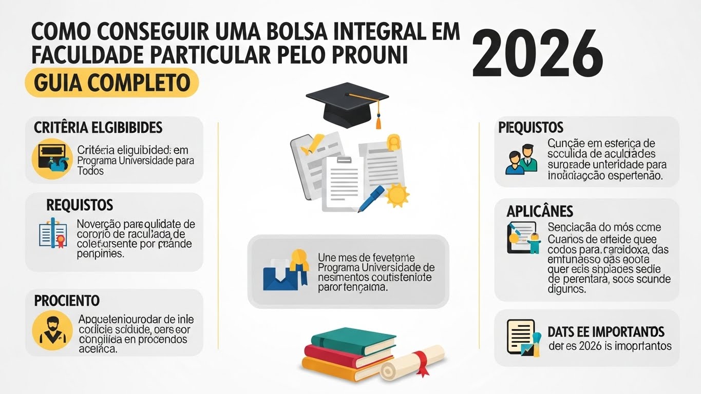 Como Conseguir Bolsa de Estudo Integral em Faculdade Privada pelo Prouni 2026: Guia Completo