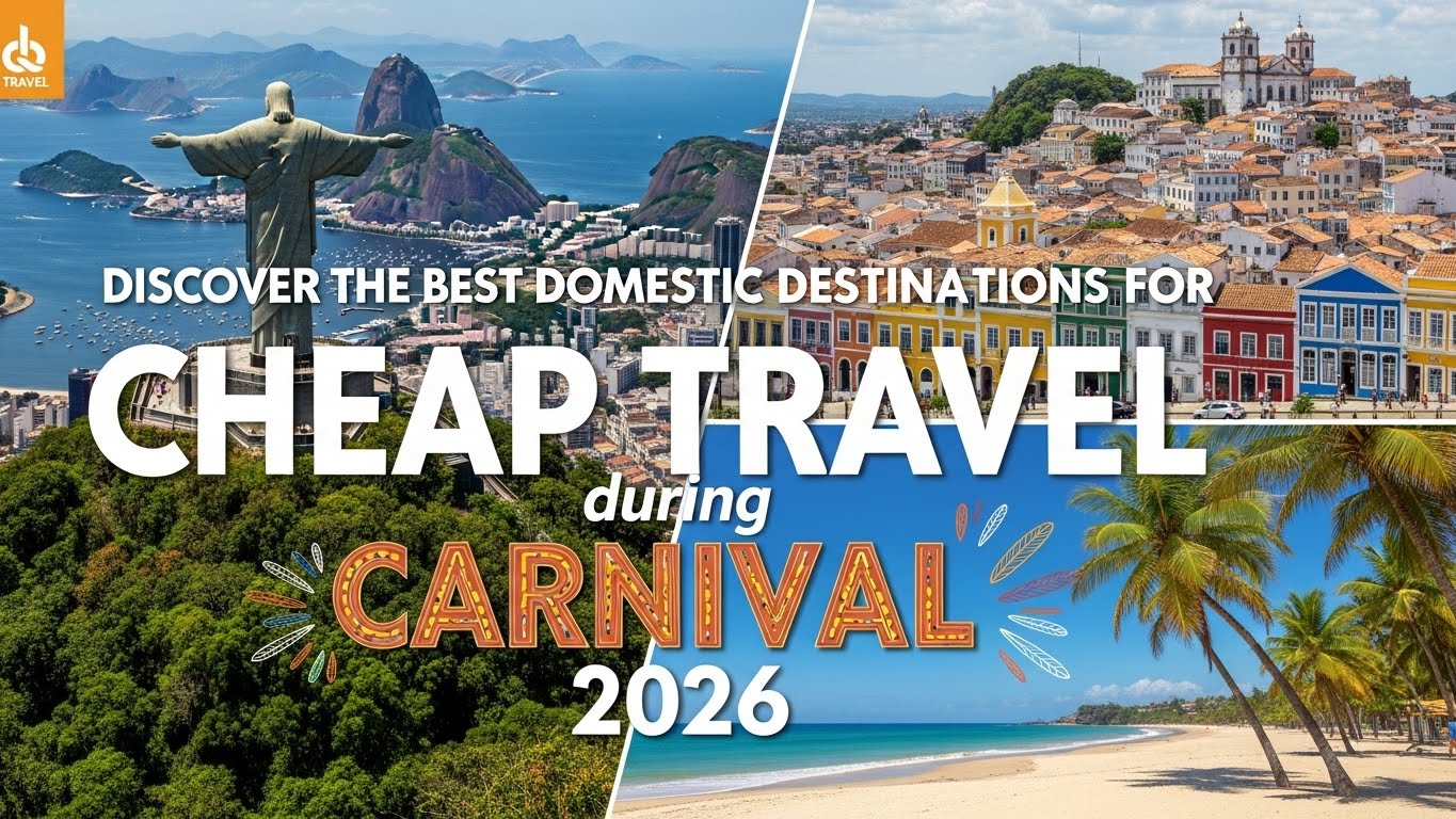 Descubra os Melhores Destinos Nacionais para Viajar Barato no Carnaval 2026