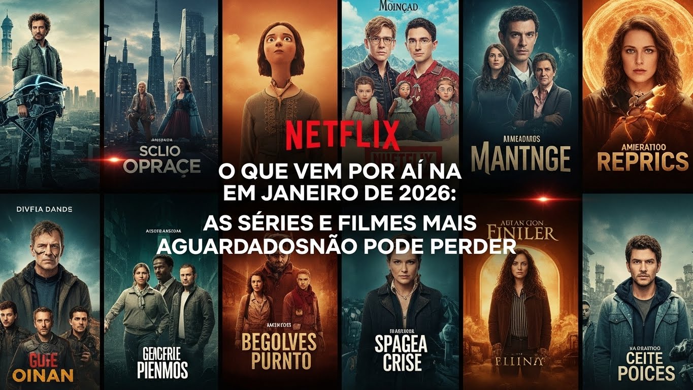 Lançamentos da Netflix em Janeiro de 2026: As Séries e Filmes Mais Esperados que Você Não Pode Perder