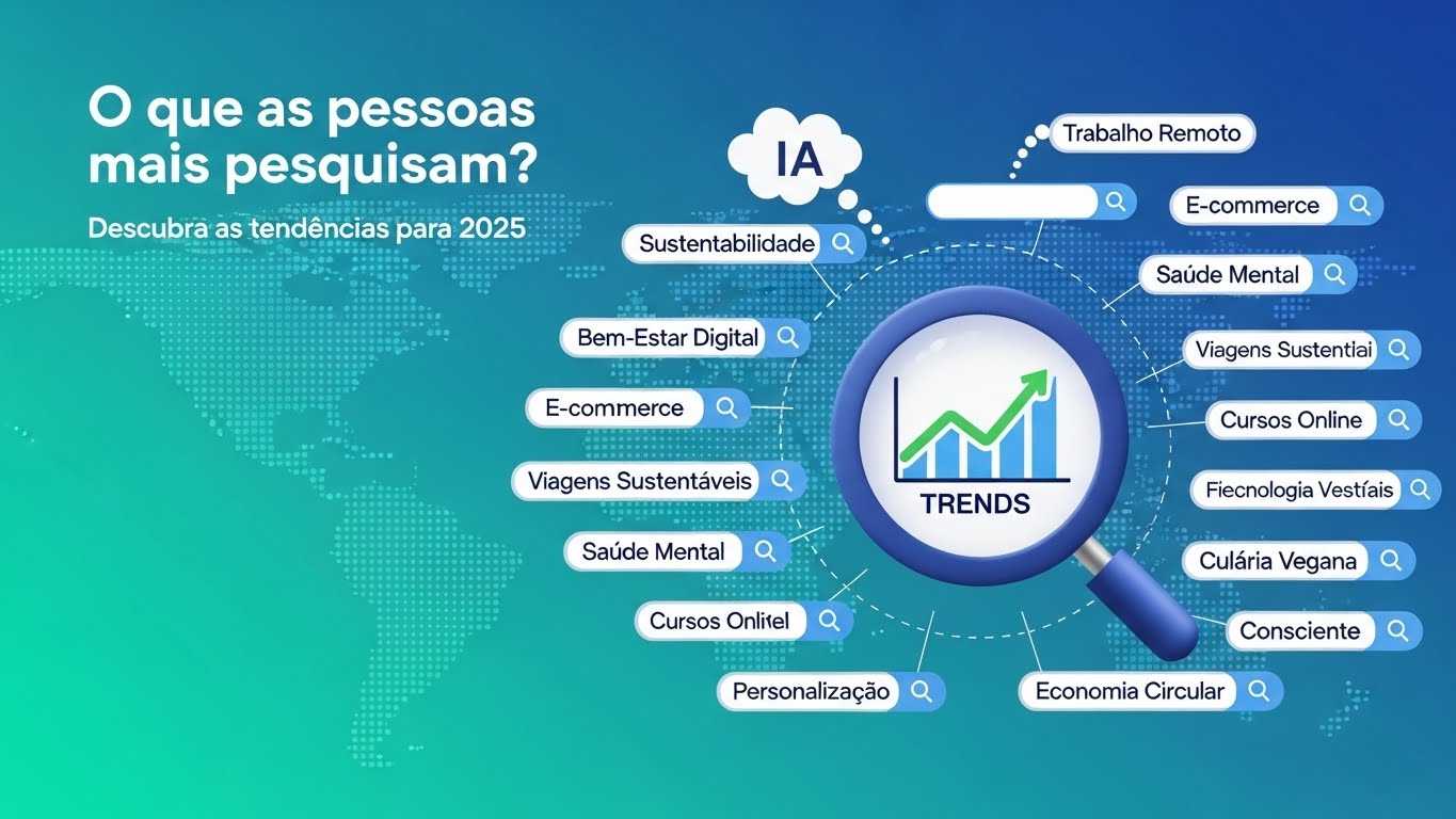 O Que é o Que as Pessoas Mais Pesquisam? Descubra as Tendências de 2025