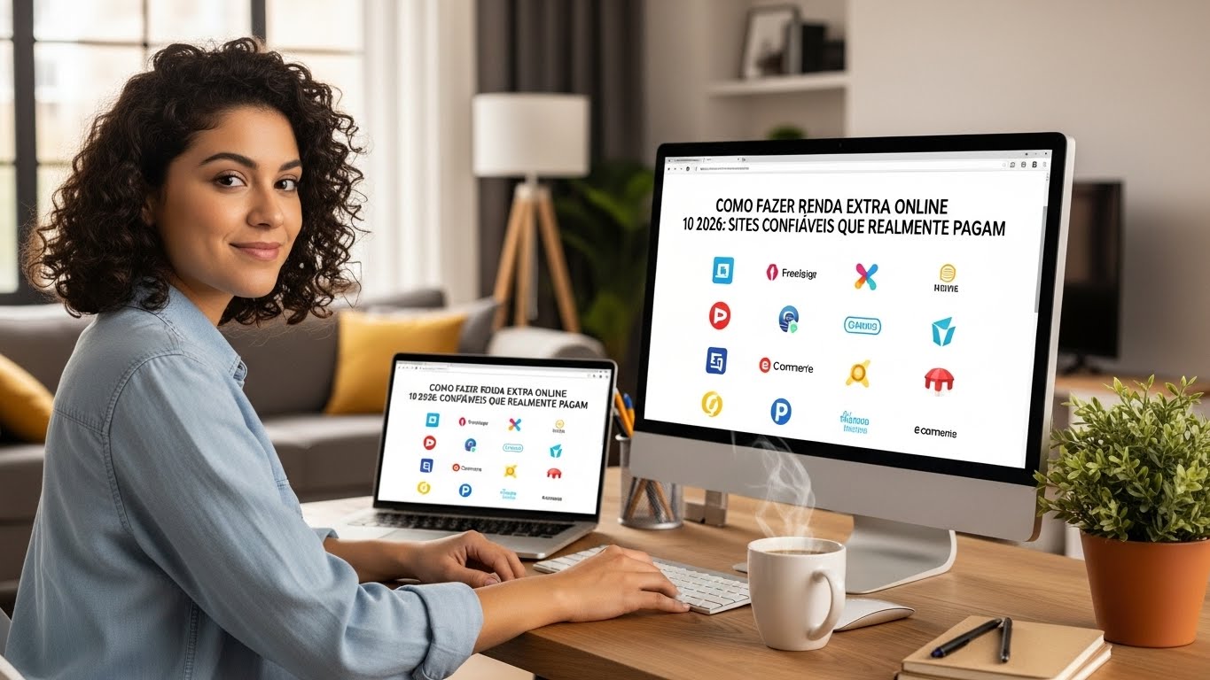 Como Fazer Renda Extra na Internet em 2026: 10 Sites Confiáveis que Pagam de Verdade