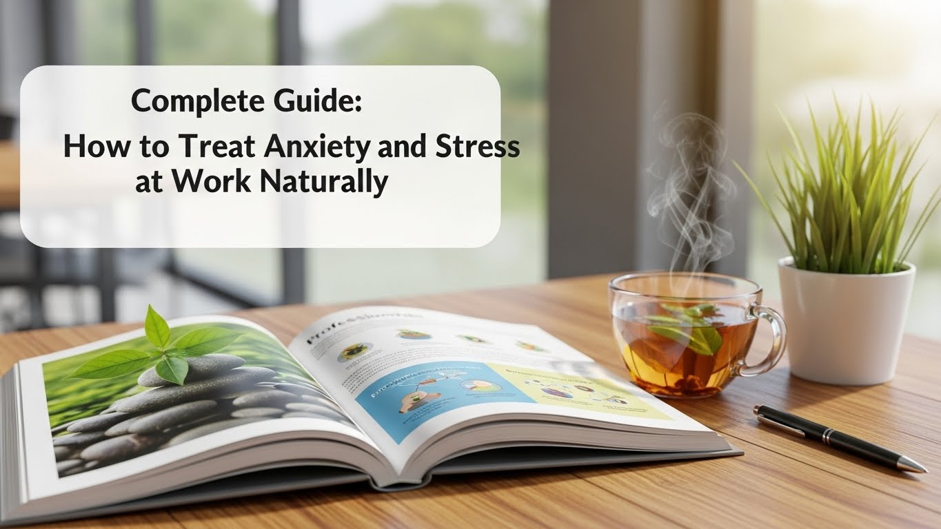 Guia Completo: Como Tratar a Ansiedade e o Estresse no Trabalho de Forma Natural