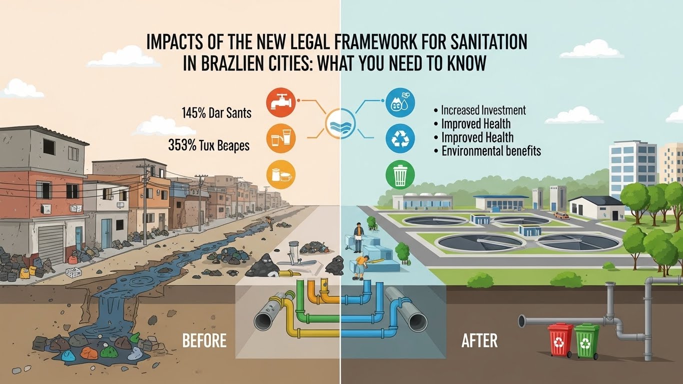 Impactos do Novo Marco Legal do Saneamento nas Cidades Brasileiras: O Que Você Precisa Saber