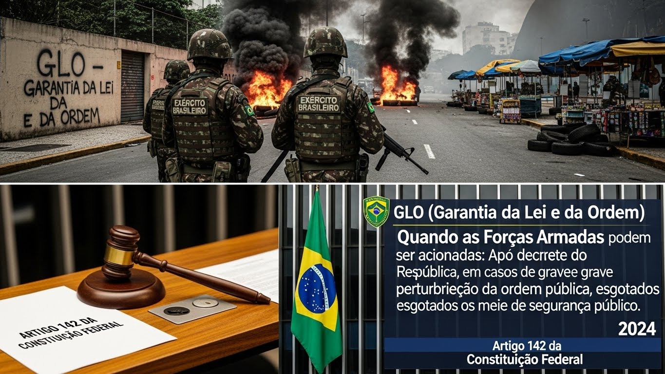 O Que é GLO e Quando o Governo Pode Acionar as Forças Armadas?