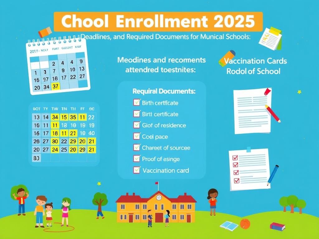 Matrículas Escolares 2026: Prazos e Documentos Necessários nas Escolas Municipais