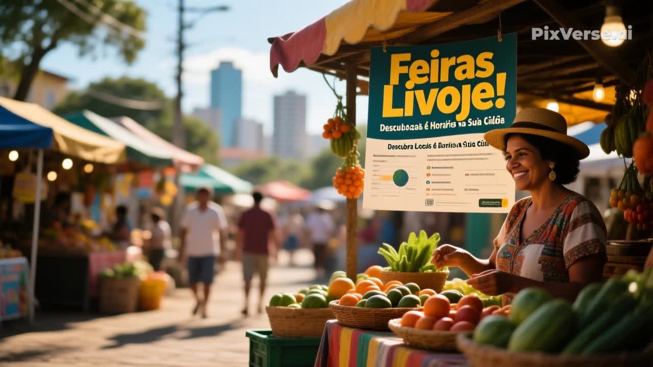 Feiras Livres Hoje: Descubra Locais e Horários na Sua Cidade
