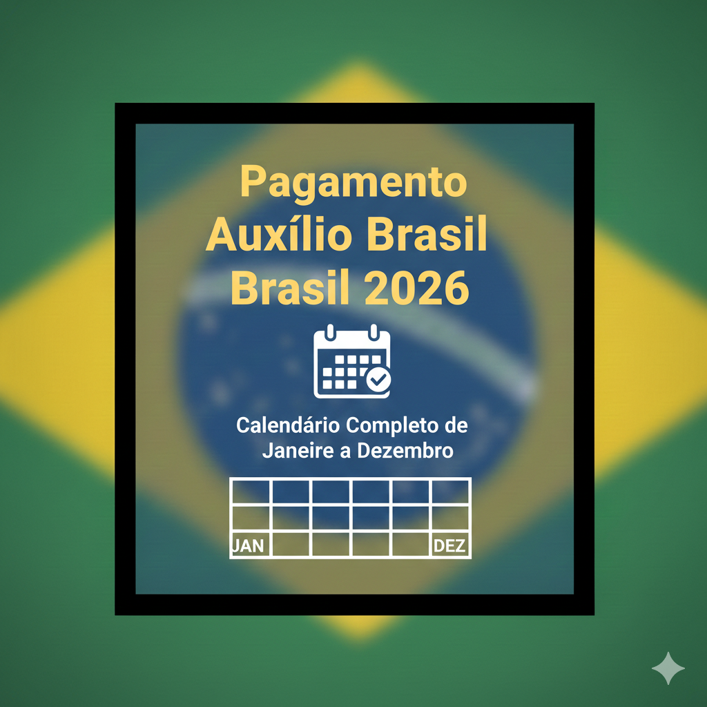 Pagamento Auxílio Brasil 2026: Calendário Completo de Janeiro a Dezembro
