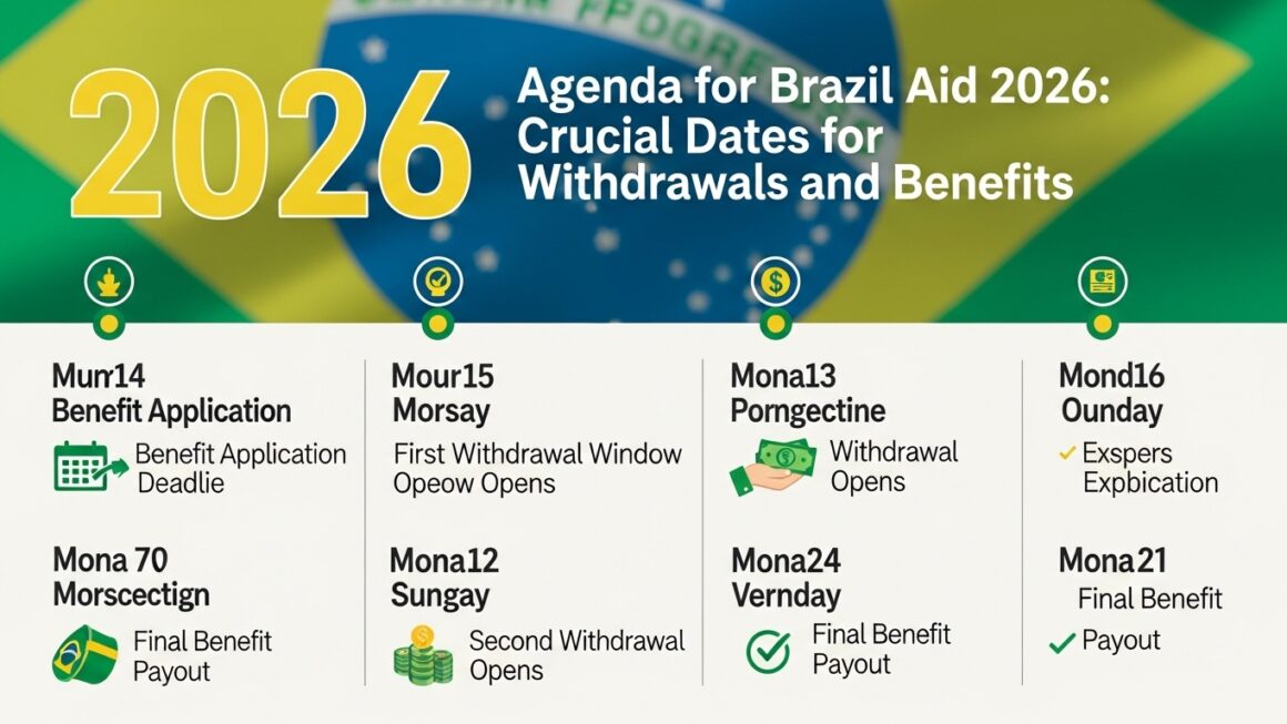 Agenda Auxílio Brasil 2026: Datas Cruciais para Saques e Benefícios