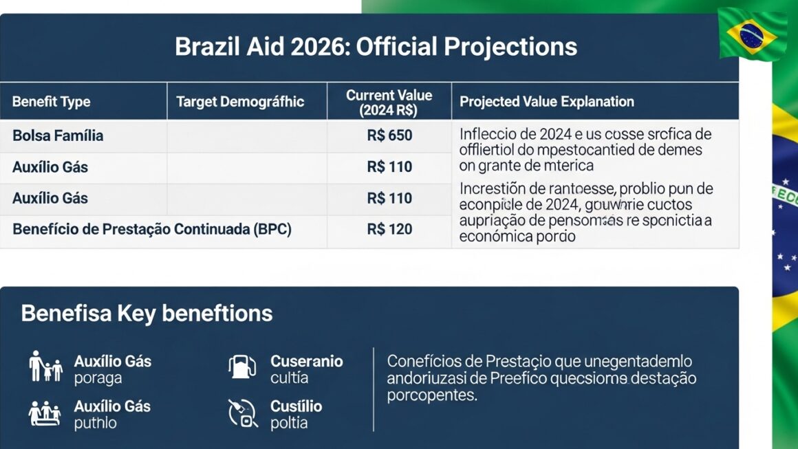 Qual Será o Valor do Auxílio Brasil em 2026? Tabela Oficial e Benefícios Explicados
