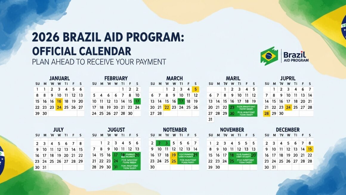 Datas do Auxílio Brasil 2026: Programe-se com o Calendário Oficial para Receber