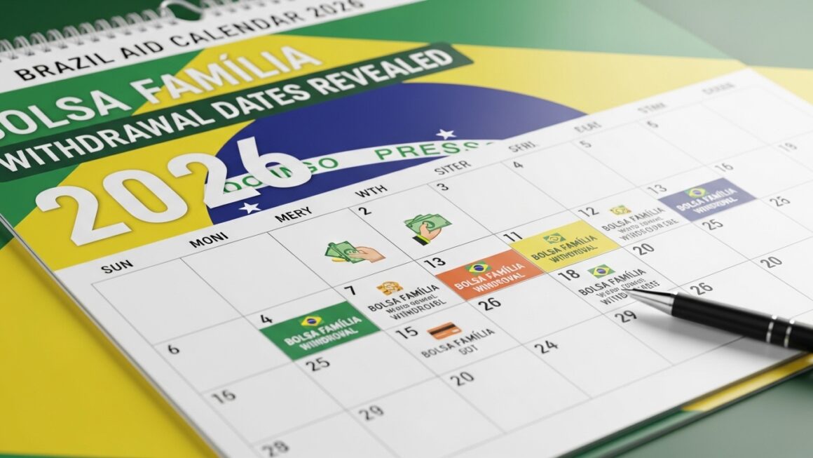 Calendário do Auxílio Brasil 2026: Datas de Saque do Bolsa Família Reveladas