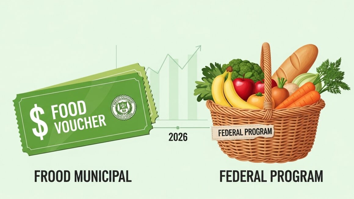 Cartão Alimentação e Vale Cesta: O Impacto dos Programas Municipais e Federais em 2026