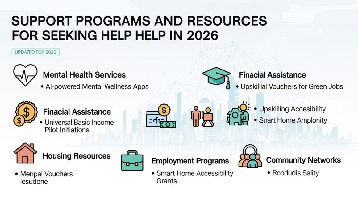 Programas de Apoio e Recursos para Buscar Ajuda em 2026